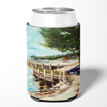 Load image into Gallery viewer, At the Pier Sailboats Can or Bottle Hugger JMK1273CC
