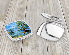 Load image into Gallery viewer, Life on the Causeway Compact Mirror – Stylish Purse Mirror with Artistic Covers JMK1275SCM