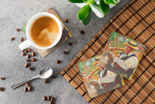 Load image into Gallery viewer, Jazz Trumpet Coasters - Set of 4 Lightweight Foam, Absorbent Drink Coasters JMK1276FC