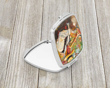 Load image into Gallery viewer, Jazz Trumpet Compact Mirror – Stylish Purse Mirror with Artistic Covers JMK1276SCM