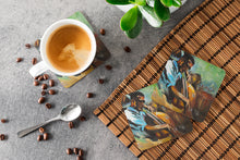 Load image into Gallery viewer, Jazz Bass Coasters - Set of 4 Lightweight Foam, Absorbent Drink Coasters JMK1278FC