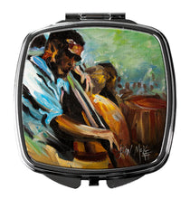 Load image into Gallery viewer, Jazz Bass Compact Mirror – Stylish Purse Mirror with Artistic Covers JMK1278SCM