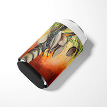 Load image into Gallery viewer, Orange Coconut Tree Can or Bottle Hugger JMK1280CC