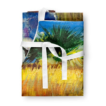 Load image into Gallery viewer, Fisherman on the bank Apron – Artist-Designed Kitchen, BBQ &amp; Craft Apron JMK1301APRON