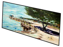 Load image into Gallery viewer, Going to the Pier Sailboats Floor Runner Mats – 28x58 Indoor/Outdoor Rugs with Artistic Design | Made in the USA JMK1338HRM2858
