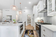 Load image into Gallery viewer, Black Pelicans Floor Runner Mats – 28x58 Indoor/Outdoor Rugs with Artistic Design | Made in the USA JMK1343HRM2858