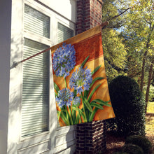 Load image into Gallery viewer, Agapanthus by Judith Yates Flag Canvas House Size JYJ0072CHF