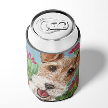Load image into Gallery viewer, Fox Terrier by Judith Yates Can or Bottle Hugger JYJ0178CC