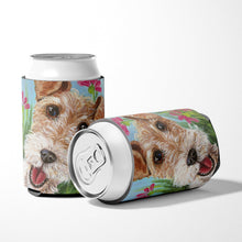 Load image into Gallery viewer, Fox Terrier by Judith Yates Can or Bottle Hugger JYJ0178CC