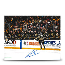 Load image into Gallery viewer, James Van Riemsdyk Goal Celebration Autographed Boston Bruins 11" x 14" Hockey Photo