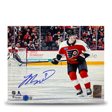 Load image into Gallery viewer, Jamie Drysdale in Action Philadelphia Flyers Autographed 11" x 14" Hockey Photo