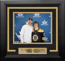 Load image into Gallery viewer, Jeremy Swayman Boston Bruins Photo-Op Frame Kit