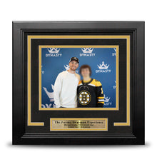 Load image into Gallery viewer, Jeremy Swayman Boston Bruins Photo-Op Frame Kit
