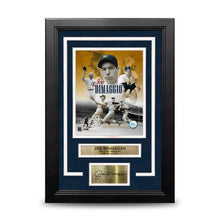 Load image into Gallery viewer, Joe DiMaggio New York Yankees 8" x 10" Framed Baseball Collage Photo with Engraved Autograph