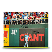 Load image into Gallery viewer, Johan Rojas Philly Love Philadelphia Phillies Autographed 11" x 14" Photo Inscribed I ♥ Philly