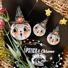 Load image into Gallery viewer, Bloomin' Luna Witch Brooch by Johanna Parker x Lipstick &amp; Chrome