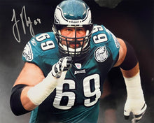 Load image into Gallery viewer, Jon Runyan in the Tunnel Autographed Philadelphia Eagles 11" x 14" Football Photo