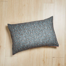 Load image into Gallery viewer, Tache Rustic Palace Lattice Floral Watercolor Dark Teal Pillowcases (KF174)