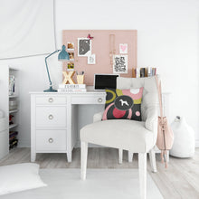 Load image into Gallery viewer, Airedale Throw Pillow - 14x14 Decorative Pillow – Art for Your Home &amp; Patio