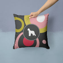Load image into Gallery viewer, Irish Water Spaniel Throw Pillow - 14x14 Decorative Pillow – Art for Your Home &amp; Patio