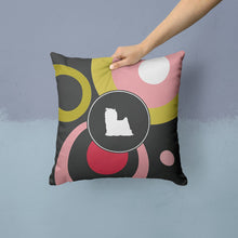 Load image into Gallery viewer, Yorkie Throw Pillow - 14x14 Decorative Pillow – Art for Your Home &amp; Patio