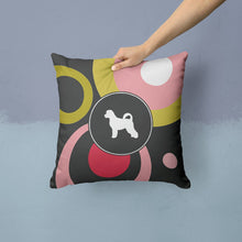 Load image into Gallery viewer, Portuguese Water Dog Throw Pillow - 14x14 Decorative Pillow – Art for Your Home &amp; Patio