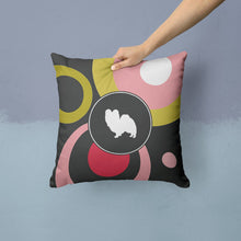 Load image into Gallery viewer, Papillon Throw Pillow - 14x14 Decorative Pillow – Art for Your Home &amp; Patio