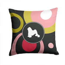Load image into Gallery viewer, Lowchen Throw Pillow - 14x14 Decorative Pillow – Art for Your Home &amp; Patio