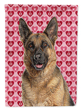 Load image into Gallery viewer, Hearts Love and Valentine's Day German Shepherd Garden Flag – Decorative Outdoor Yard Flag KJ1194GF