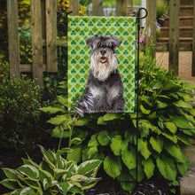 Load image into Gallery viewer, St. Patrick's Day Shamrock Schnauzer Garden Flag – Decorative Outdoor Yard Flag KJ1199GF