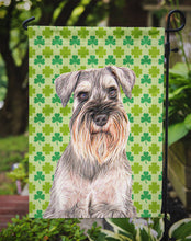 Load image into Gallery viewer, St. Patrick's Day Shamrock Schnauzer Garden Flag – Decorative Outdoor Yard Flag KJ1200GF