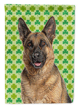 Load image into Gallery viewer, St. Patrick's Day Shamrock German Shepherd Garden Flag – Decorative Outdoor Yard Flag KJ1201GF