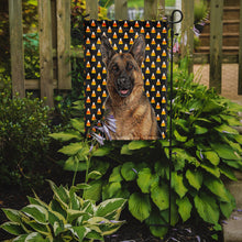 Load image into Gallery viewer, Candy Corn Halloween German Shepherd Garden Flag – Decorative Outdoor Yard Flag KJ1215GF