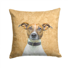 Load image into Gallery viewer, Jack Russell Terrier   Canvas Throw Pillow - 14x14 Decorative Pillow – Art for Your Home &amp; Patio KJ1226PW1414