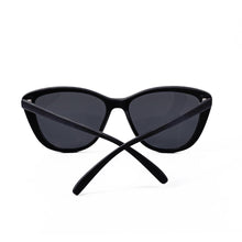 Load image into Gallery viewer, Kara - Black Cat Eye Sunglasses