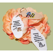 Load image into Gallery viewer, Keep Your Religion Out of Our Government, Asshole Kitten Keychain