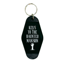 Load image into Gallery viewer, Keys to the Haunted Mansion Motel Style Keychain