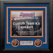 Load image into Gallery viewer, New York Knicks Custom NBA Basketball 8x10 Picture Frame Kit (Multiple Colors)