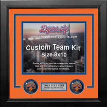 Load image into Gallery viewer, New York Knicks Custom NBA Basketball 8x10 Picture Frame Kit (Multiple Colors)