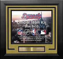 Load image into Gallery viewer, Vegas Golden Knights Gold Custom NHL Hockey 8x10 Picture Frame Kit
