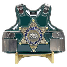 Load image into Gallery viewer, BL11-006 Los Angeles County Deputy Sheriff Body Armor LASD Challenge Coin LA Sheriff's Department