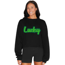 Load image into Gallery viewer, Lucky Black Crewneck