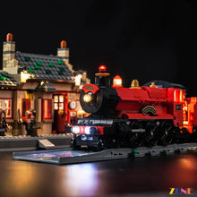 Load image into Gallery viewer, Light Kit for LEGO Hogwarts Express Train Set with Hogsmeade Station #76423