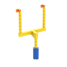 Load image into Gallery viewer, Football Field Goal Post made using LEGO parts