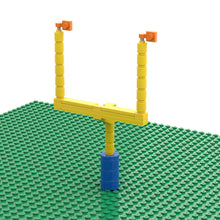 Load image into Gallery viewer, Football Field Goal Post made using LEGO parts