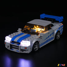 Load image into Gallery viewer, LEGO Fast Furious Nissan GT-R (R34) #76917 Light Kit