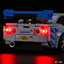 Load image into Gallery viewer, LEGO Fast Furious Nissan GT-R (R34) #76917 Light Kit