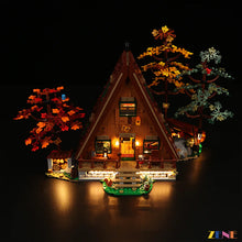 Load image into Gallery viewer, Light Kit for LEGO A-Frame Cabin #21338