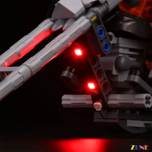 Load image into Gallery viewer, LEGO Ghost Rider Mech &amp; Bike #76245 Light Kit