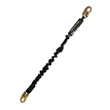 Load image into Gallery viewer, Frontline LES61S-US Patriot 6' Single Leg Elastic Lanyard with Snaphooks - Made in USA